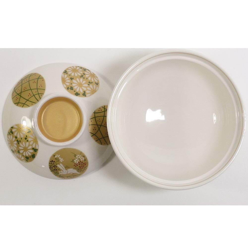 ✨美品✨煮物碗 金彩丸紋蓋向 3個セット 料亭 旅館 和食器 Amazon.co.jp: 3個セット 蓋向 金彩丸紋蓋向 [11.7 x 8cm] 強化 煮物碗
